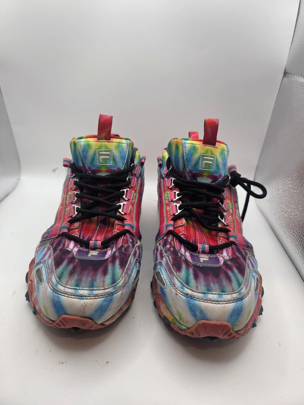 Fila Tie-Dye Multicolor Sneakers Size 7.5 Men's Casual Shoes